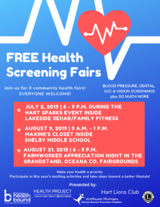 FREE Health Screenings